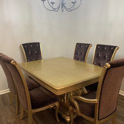Dinner Table With 6 chair
