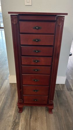 Tall Jewelry chest / Armoire