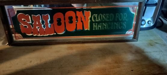 Antique Etched Mirror