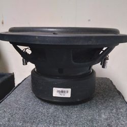 Single 12 Inch Subwoofer (No Box)  Precision Power: Used  - Works Like New 