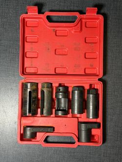 7-Piece Oxygen Sensor & Oil Pressure Socket Set – O2 Sensor Removal Tools