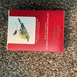 Hall,ark Collectible Ornament Beauty Of Birds Keepsake 