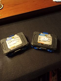 Two Brand New Kobalt 3/8 Drive 11 Piece Ratchet And Socket Set