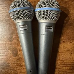 2 Shure Beta 58