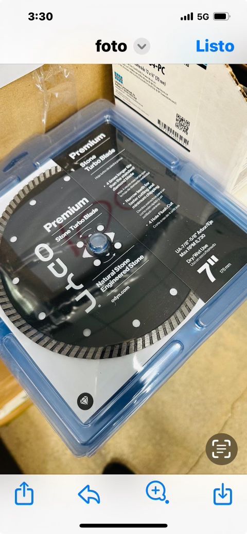 Turbo Stone Cutting Blades