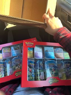 Pokemon Mini tins (5 each box)