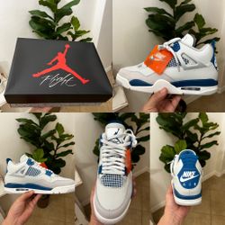 Air Jordan 4 Industrial Blue