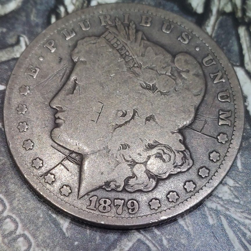 1879 CC Morgan Silver Dollar