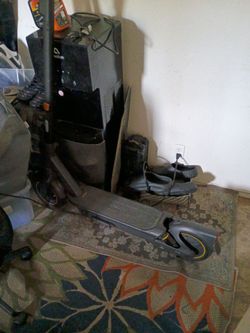 Electric Scooter – Folded, Used Condition Segway G3 max
