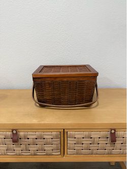 Vintage Picnic Basket