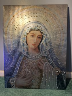 Virgin Mary Painting, Portrait