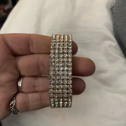 Diamond   Tone Bracelet