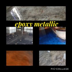 Epoxy stain floor