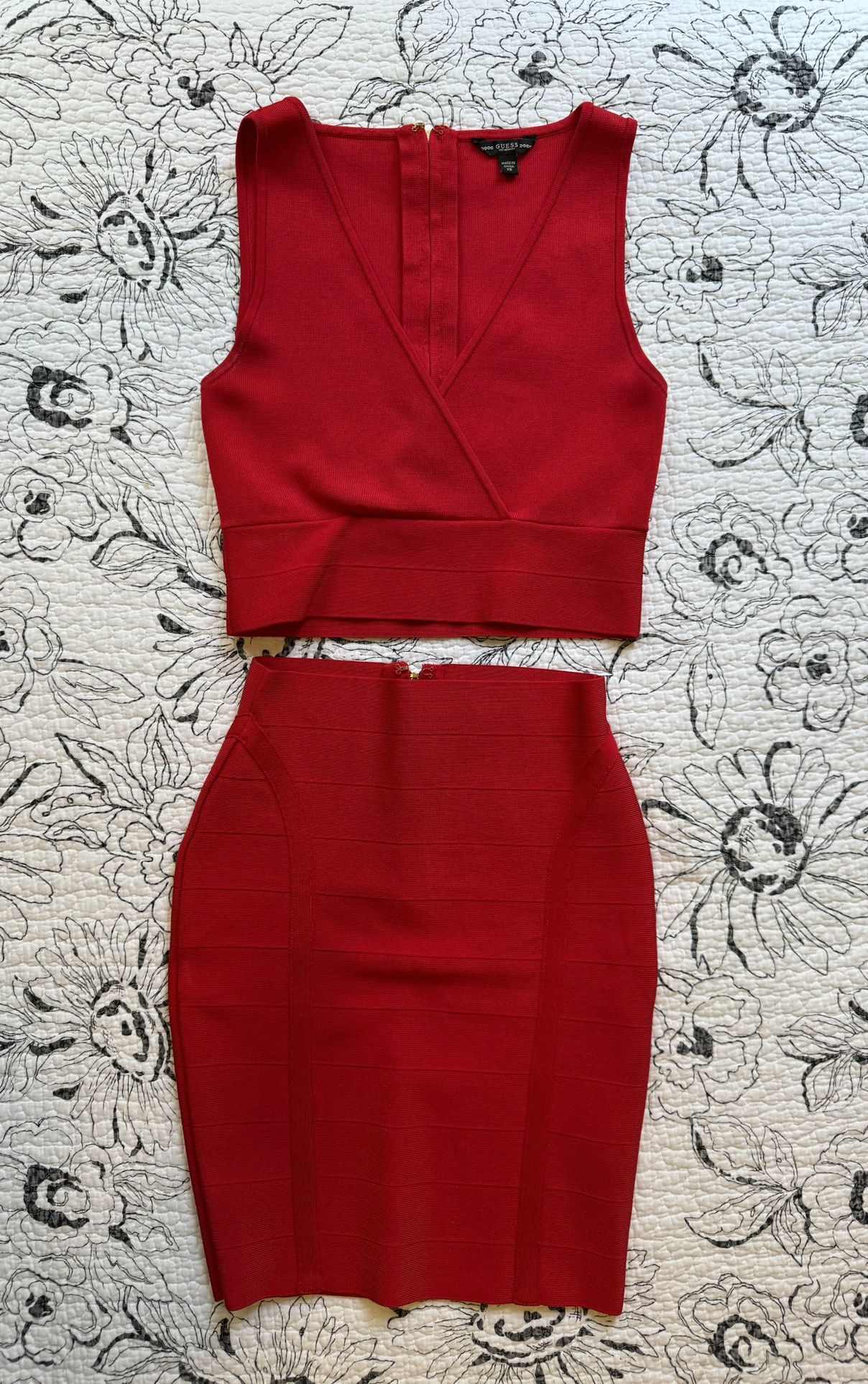 Guess Red Two Piece Set