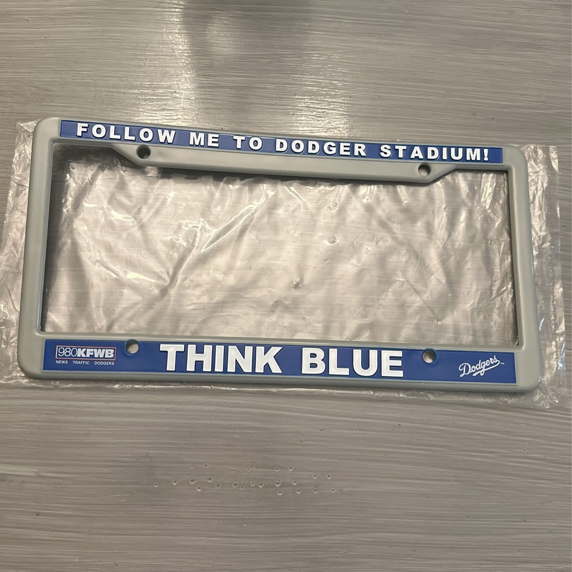 License Plates Dodgers