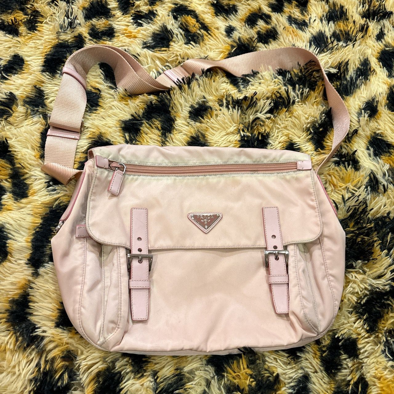 Vintage Pink Prada Bag 