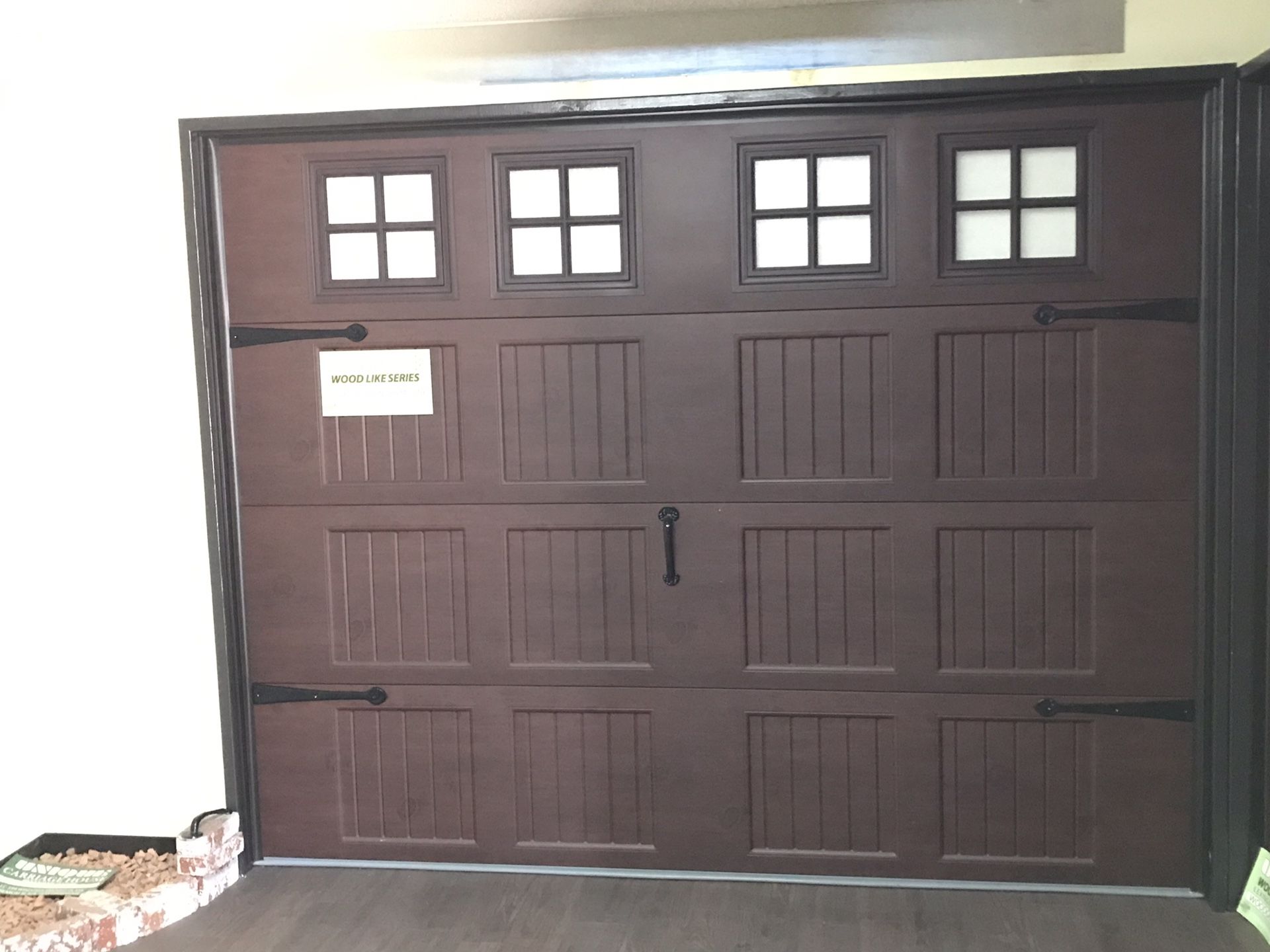 New garage door 16/7 8/7