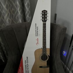 Brand New Fender Acoustic Guitar!