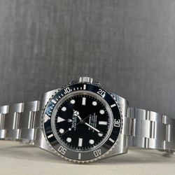 124060 Rolex Submariner No Date 2025  Complete Full Set 