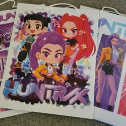 Birthday Gift Bags Kpop Demon Hunters Huntrix