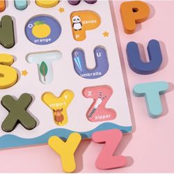 Wooden Alphabet Puzzle 🧩 