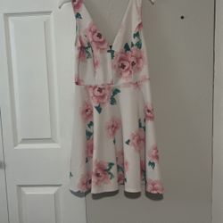 Flower Mini Dresss