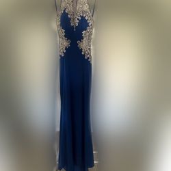 Royal Blue Evening Gown