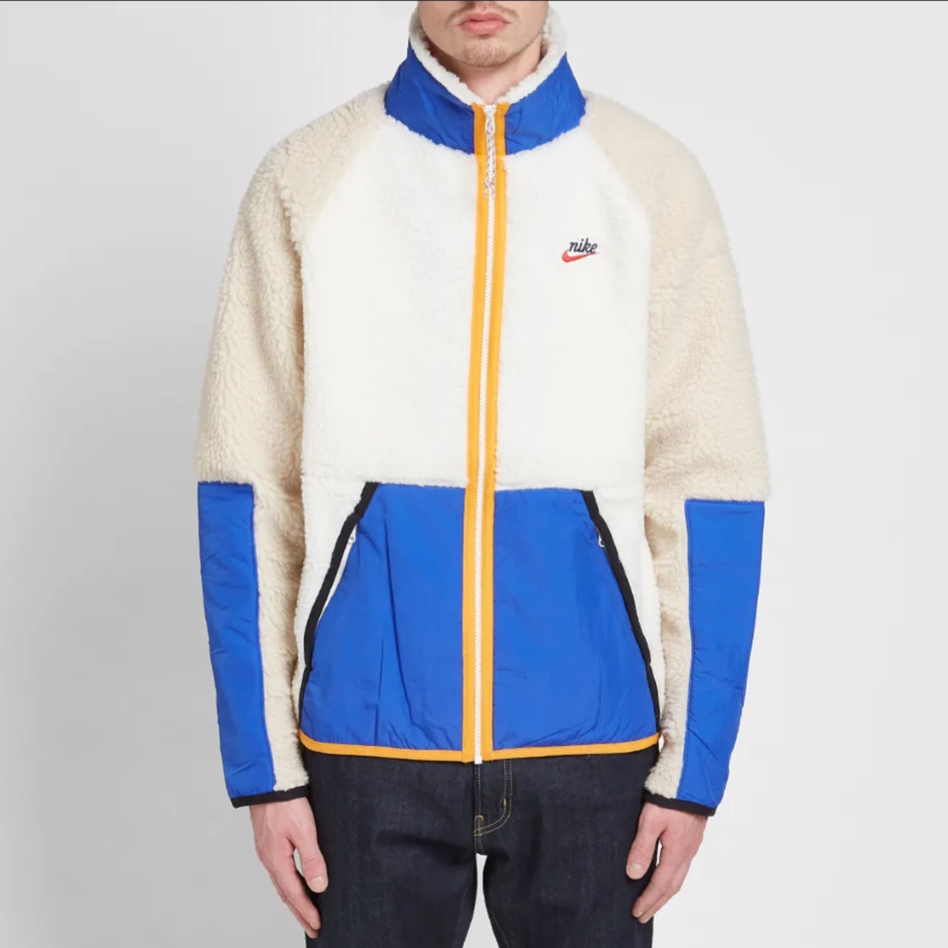 XL Nike Sherpa Fleece Hooded Jacket