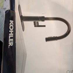 Kohler Lathe Pulldown Kitchen Faucet 