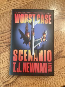 Book .. WORST CASE SCENARIO by N.Y. Times best selling author T. J. Newman ..HB 1st Edition..Like New