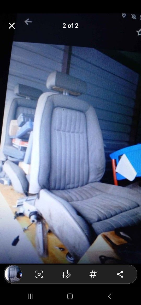 Late 80 To Early 90 Fox Body Seats