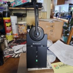 Spracht Headset Wireless Headset- Dual Ear Dect Headset With Mike  # 341