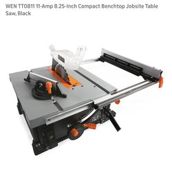 WEN  table saw 11-Amp 8.25-Inch  Benchtop