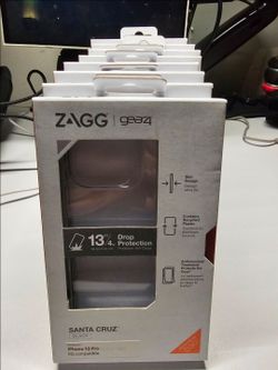 x8 ZAGG Gear4 Santa Cruz Case iPhone 13 Pro 6.1