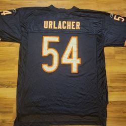 New Condition Retired Reebok NFL Equipment Brian Urlacher Chicago Bears Jersey! #54 Officially Licensed! Size Large!