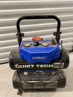 Kobalt Quiet Tech 4.3-Gallon Portable Electric Air Compressor