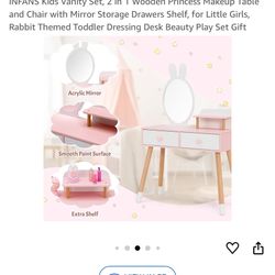 Toddler Vanity 