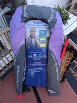 Lifejacket.  Inflatable Vest.