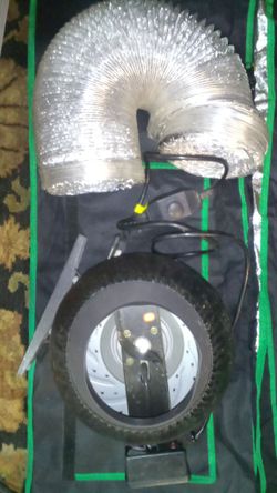 Crunch Grow Tent, Light And Exhaust Fan