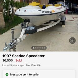 1997 Seadoo Speedster