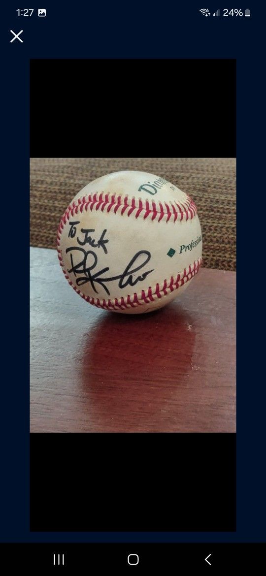 paul konerko Autograph Baseball 