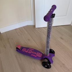 Micro Maxi Deluxe 3-Wheel Kick Scooter Purple Pink Kids Open Box
