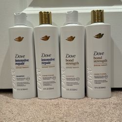 Dove shampoo & conditioner 12 oz: 2 for $5
