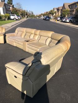8-Piece Power Reclining Sectional For Sale