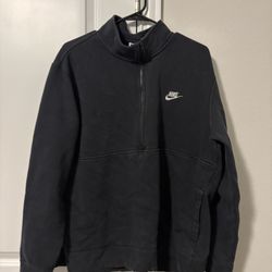 Nike Black Quarter Zip