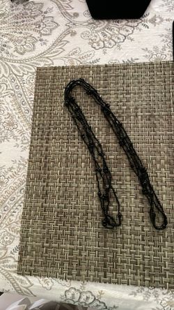 24”  double strand  beaded necklace