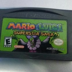 Mario & Luigi Superstar Saga Game Boy Advance Game