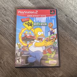 The Simpsons Hit And Run PS2 