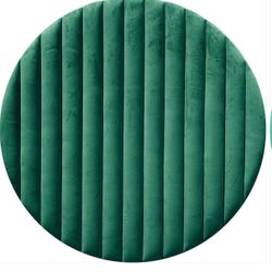 Dark Green Round Backdrop for locked, 5 Ft. 