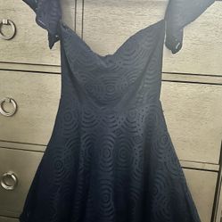 Navy Blue Dress